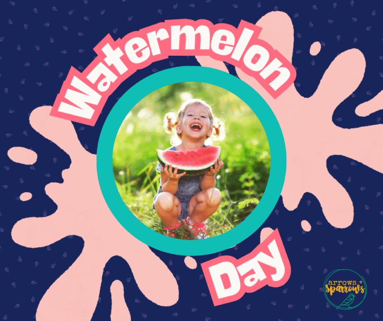 Bring on the watermelon activities for National Watermelon Day!